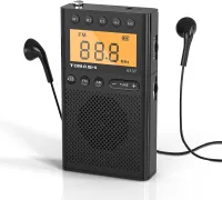 TOMASHI AM/FM Portatif Cep Radyosu