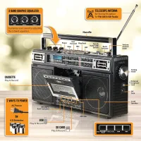 QFX J-220BT boombox – görsel 91