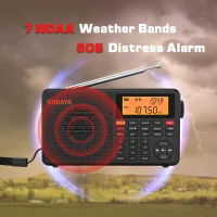 XHDATA D-109WB 7 NOAA hava bandı ve SOS tehlike alarmı
