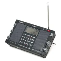 Tecsun H501 radyo yandan görünüm, teleskopik anten açık