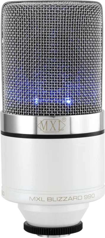 MXL 990 Blizzard LED'li Kondenser Stüdyo Mikrofonu