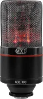 MXL 990 Blizzard mavi LED ızgara detayı