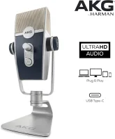AKG Lyra masa standı üzerinde kullanım