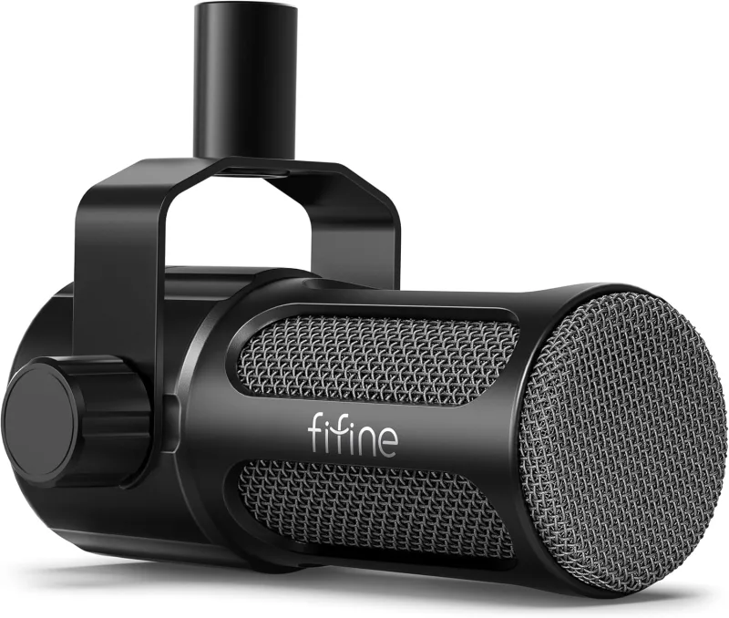 Fifine AmpliTank TANK1 XLR Dinamik Stüdyo Mikrofonu