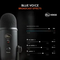 Blue Yeti Blackout USB mikrofon — görünüm 3