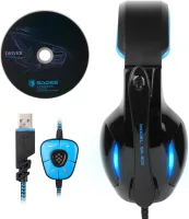 SADES SA902 7.1 USB Gaming Kulaklık Over-Ear Mikrofonlu LED Işıklı