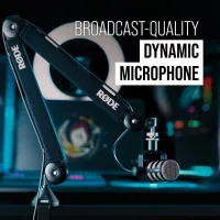 Rode PodMic Yayın Mikrofonu XLR Kardioid Dinamik Podcast Mikrofonu