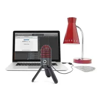 Samson Meteor Mic Titanyum katlanır bacakları ve kulaklık kontrolü